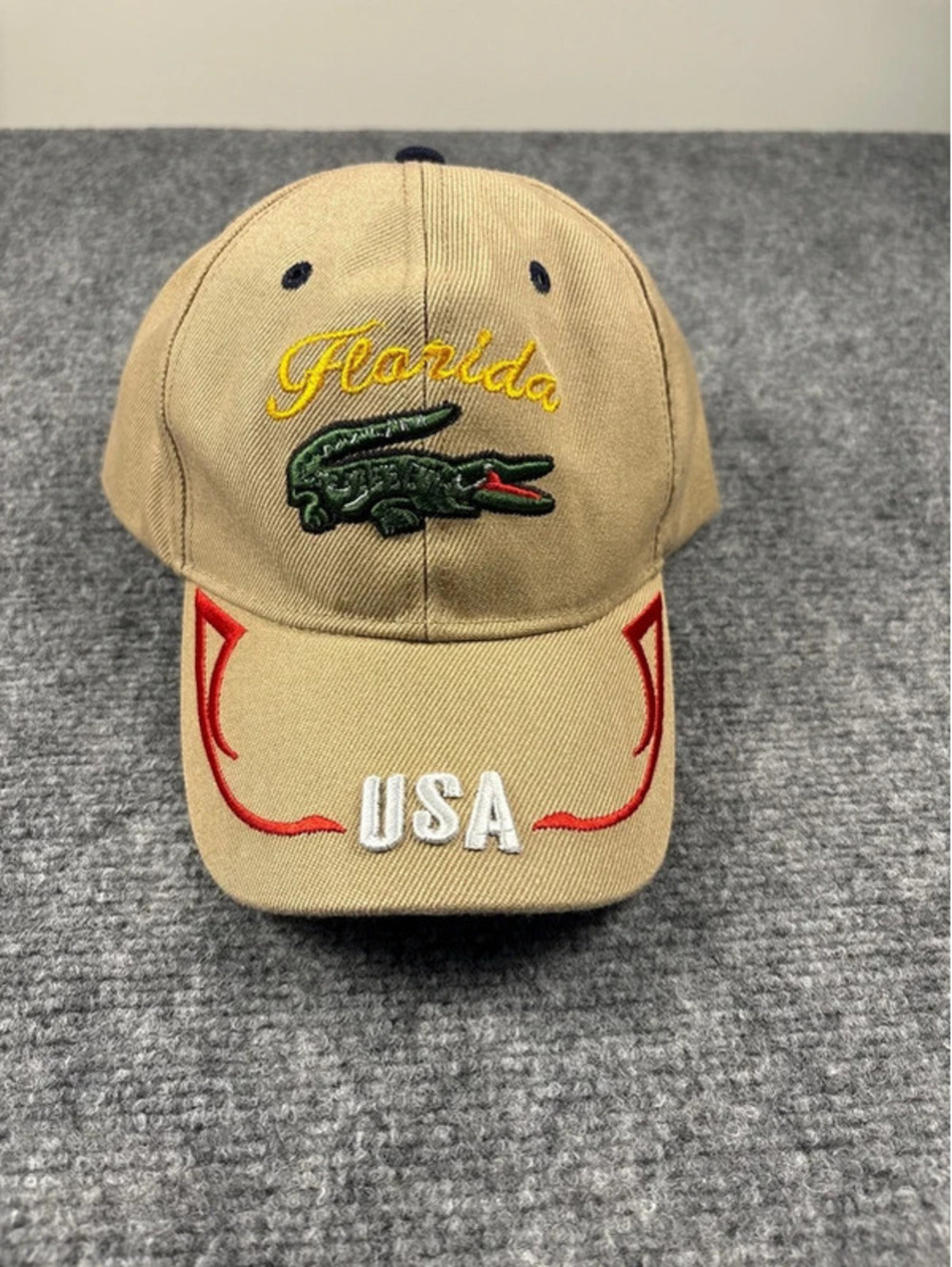 1497 Tan Florida Hat with Alligator